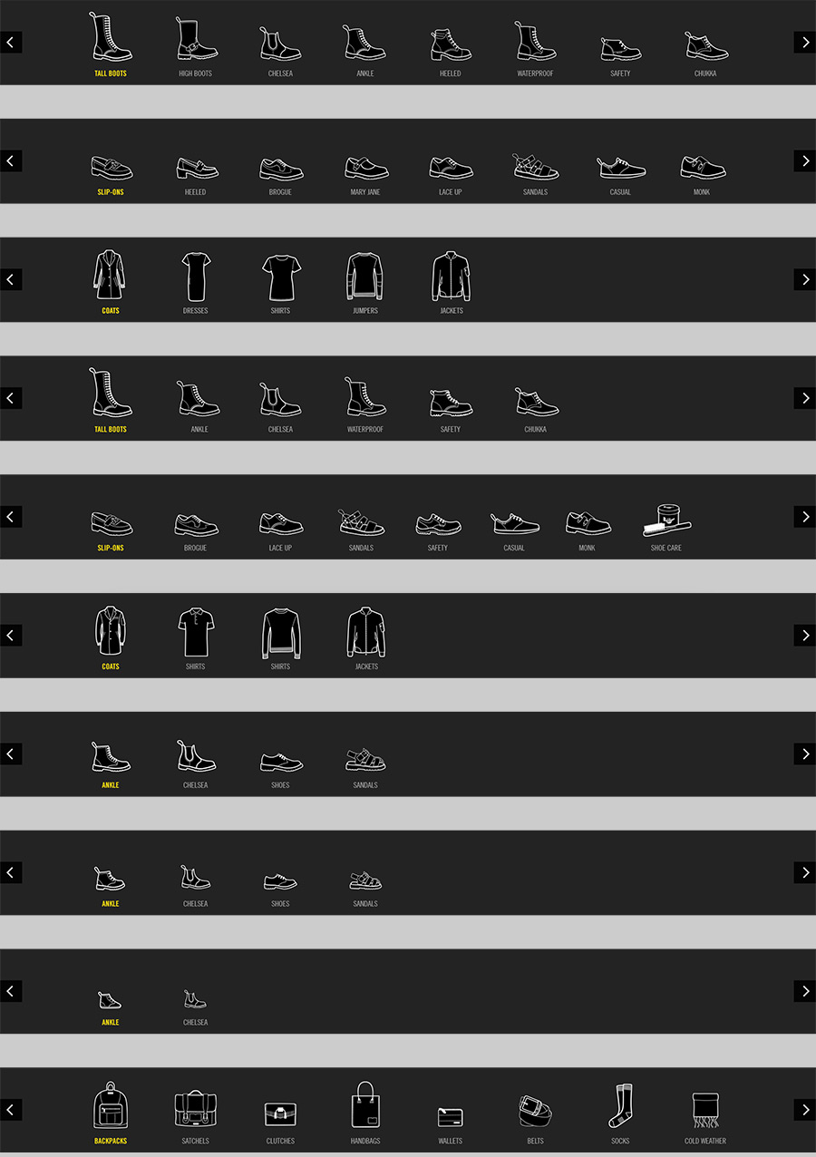 icon design for Dr Martens
